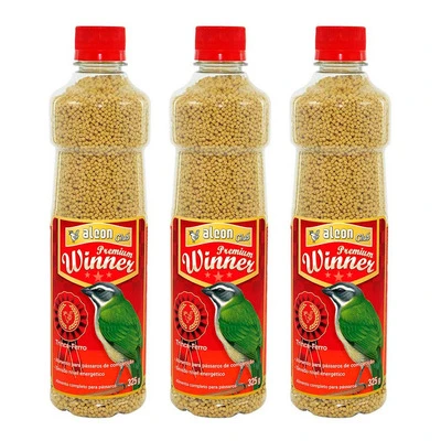 RAÇÃO - ALCON CLUB PREMIUM WINNER CURIO E COLEIRO 325G 