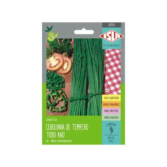 CEBOLINHA DE TEMPERO TODO ANO SP 10 ENV. 0,5 GR