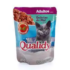SACHE CAT QUALIDY DELICIAS DO MAR DS C/ 18 UN 85 GR