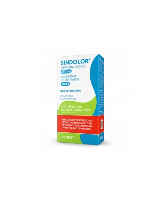 SINDOLOR 250MG/20ML COM X 10