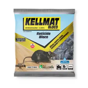 KELLMAT RATICIDA BLOCO 50X20gr