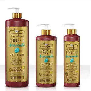 LEAVE IN CEREJA E AVELA (AMAZONITA) P.U. 500 ML