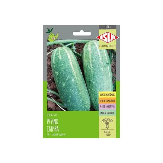 PEPINO CAIPIRA SP 10 UN 10 GR
