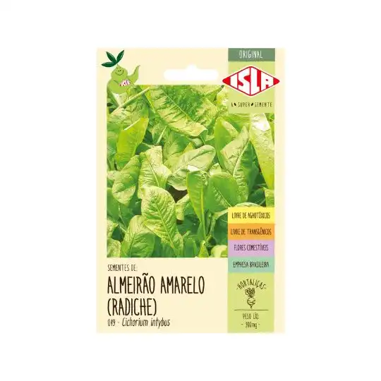 ALMEIRAO AMARELO (RADICHE) FOLHA LARGA  ORIGINAL
