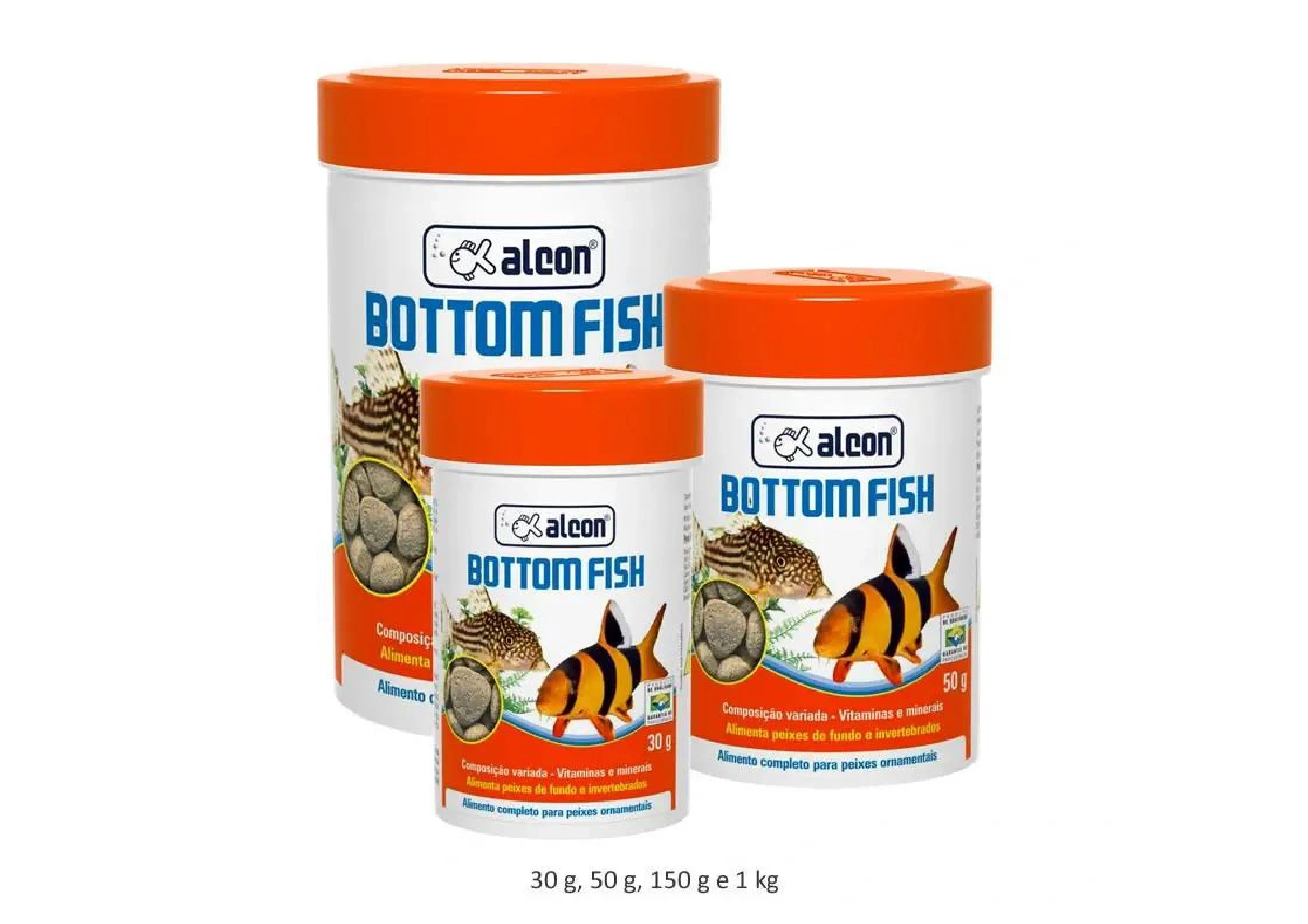 RAÇÃO - ALCON BOTTOM FISH 50G