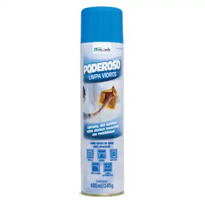 PODEROSO LIMPA VIDROS 400 ml