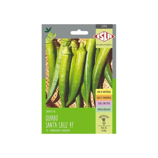 QUIABO SANTA CRUZ P1E ALUM. 100 GR  (PRO)