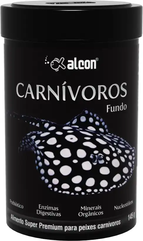 RAÇÃO - ALCON CARNIVOROS FUNDO 145G