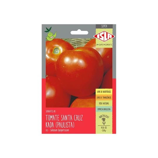 TOMATE SANTA CRUZ KADA (PAULISTA) SP 10 UN 3,5 GR