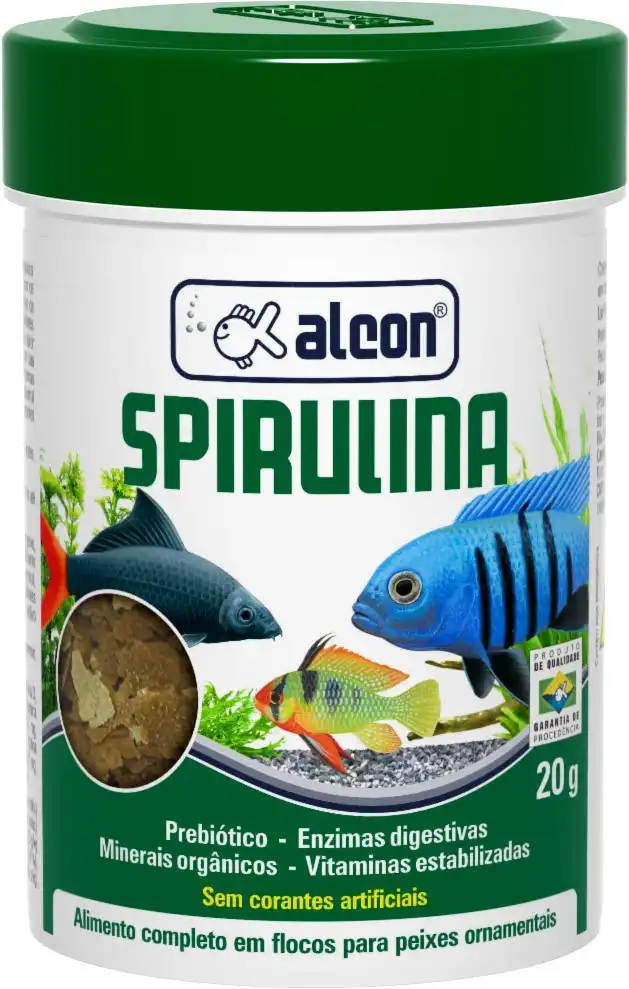 RAÇÃO - ALCON SPIRULINA 20 G