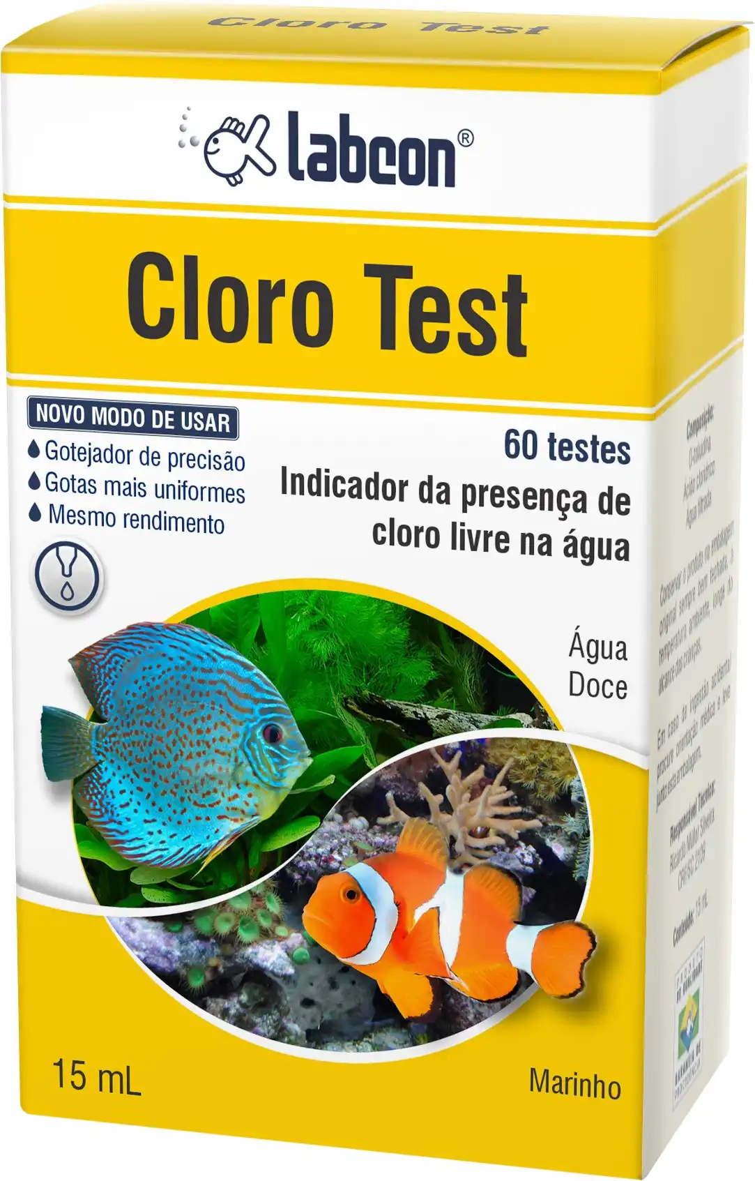 TESTKIT AGUA - LABCON CLOROTEST 15 ML
