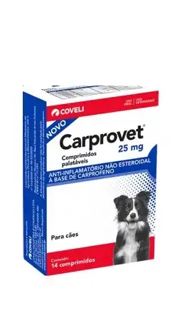 CARPROVET 25 MG 14 COMP