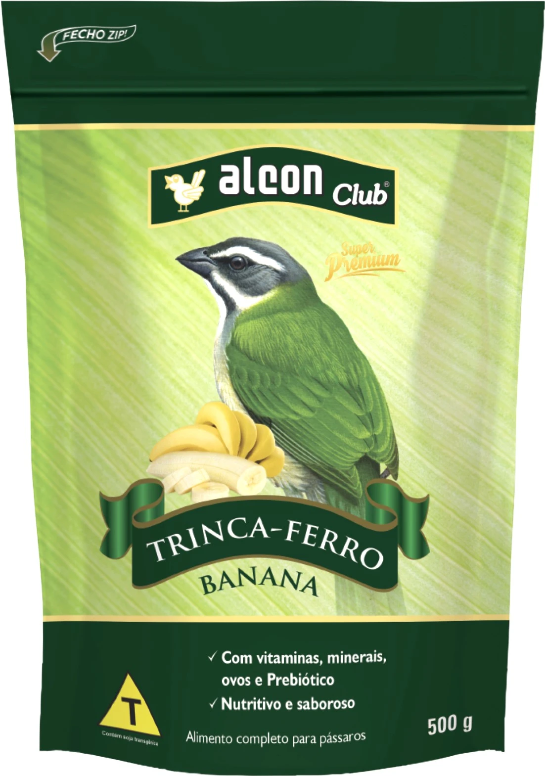 RAÇÃO - ALCON CLUB  TRINCA - FERRO 500 G **