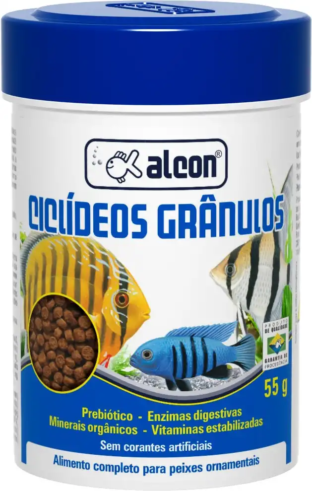 RAÇÃO - ALCON CICLIDEOS GRANULADOS 55 G