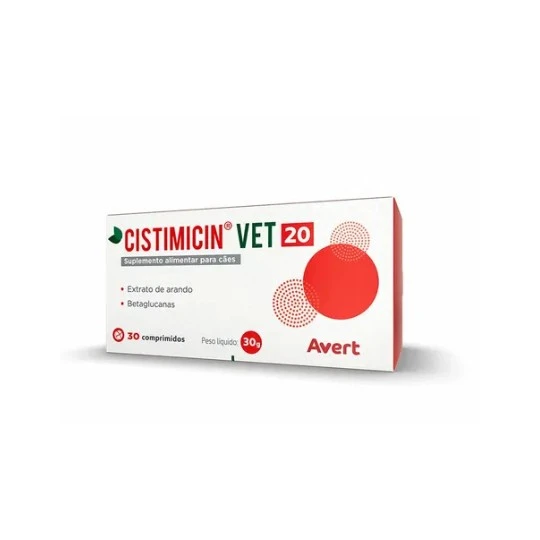 CISTIMICIN VET 20 COMP X 30