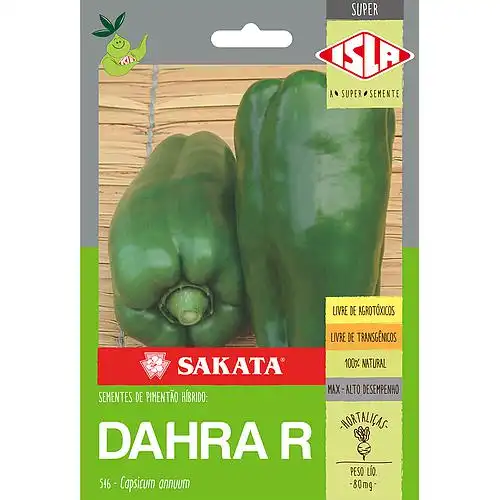 PIMENTAO HIBRIDO DAHRA  R SP-SDA 10 UN 80 mg
