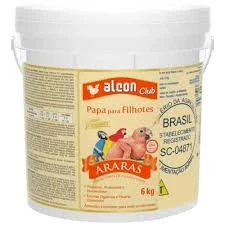 RAÇÃO - ALCON CLUB PAPA FILHOTES ARARAS 6 KG **