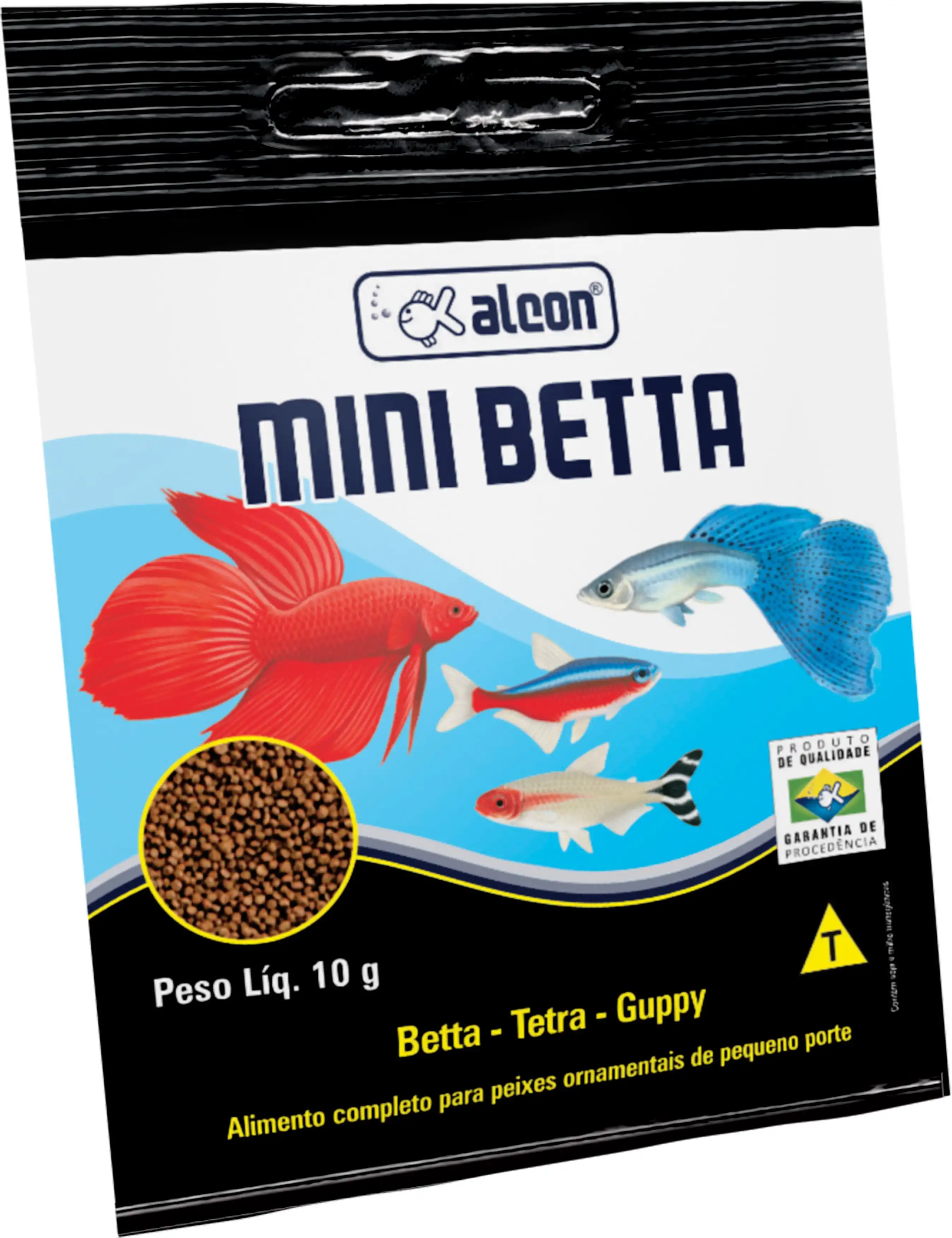 RAÇÃO - ALCON  MINI BETTA 10 G