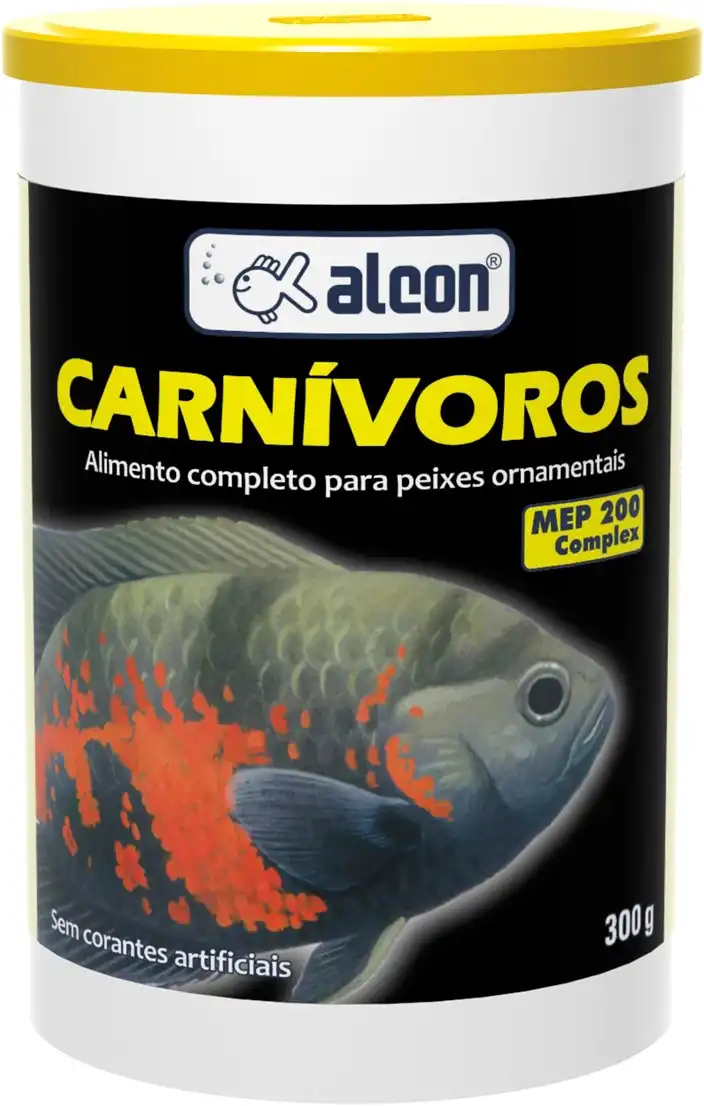 RAÇÃO - ALCON CARNIVOROS 300G 