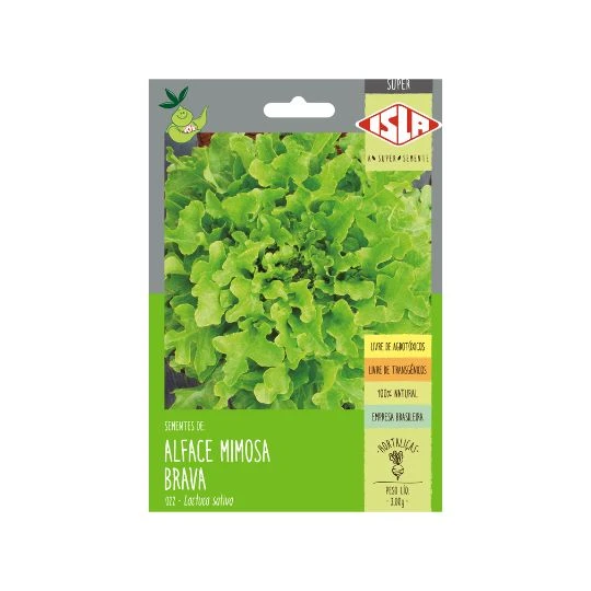 ALFACE BRAVA MIMOSA SP 10 UN 0,4GR