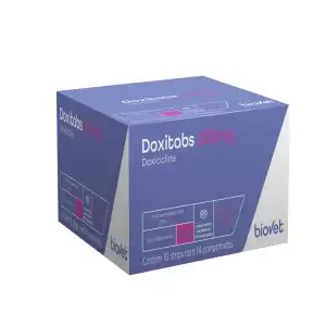DOXITABS 200 MG DISPLAY 10X14 COMP. (DOXICICLINA)