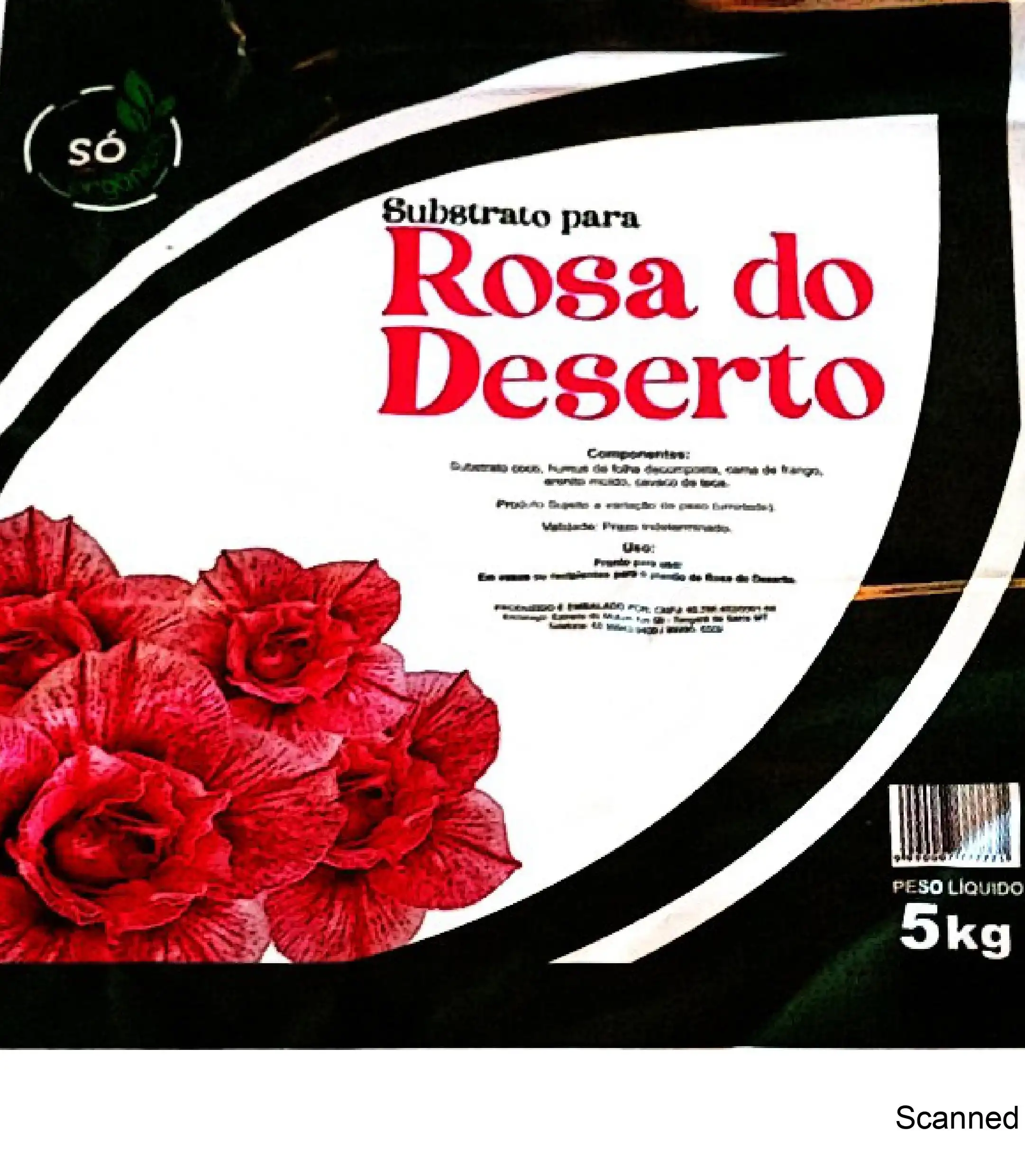 SUBSTRATO ROSA DO DESERTO -  SC DE 5 KG