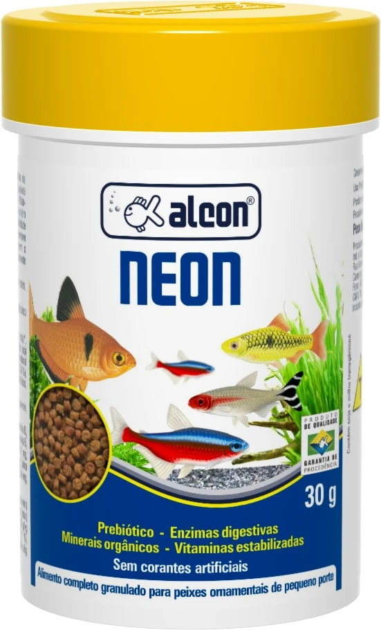 RAÇÃO - ALCON NEON 30 G