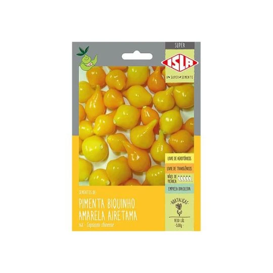 PIMENTA AIRETEMA BIQUINHO AMARELA 10 UN 3 GR