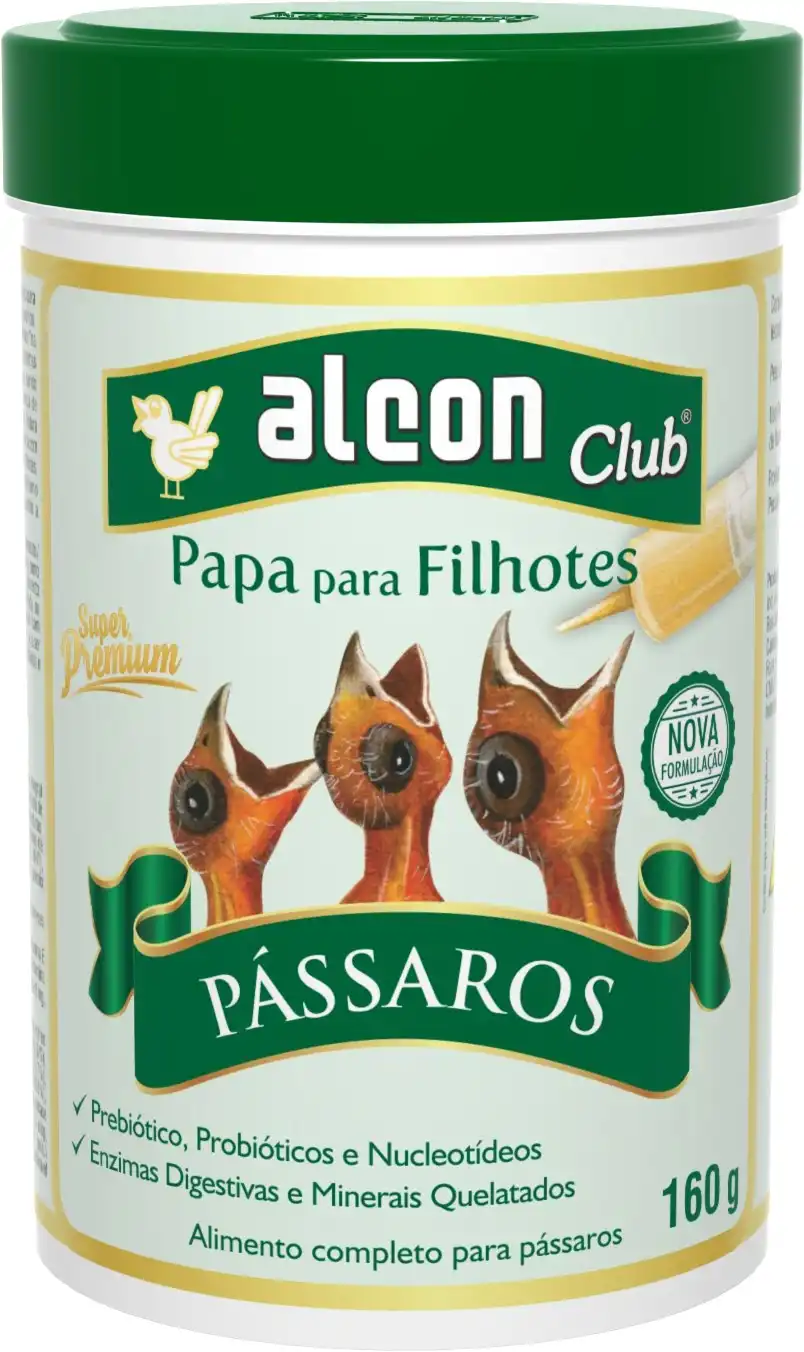 RAÇÃO - ALCON CLUB PAPA FILHOTES PASS 160 G
