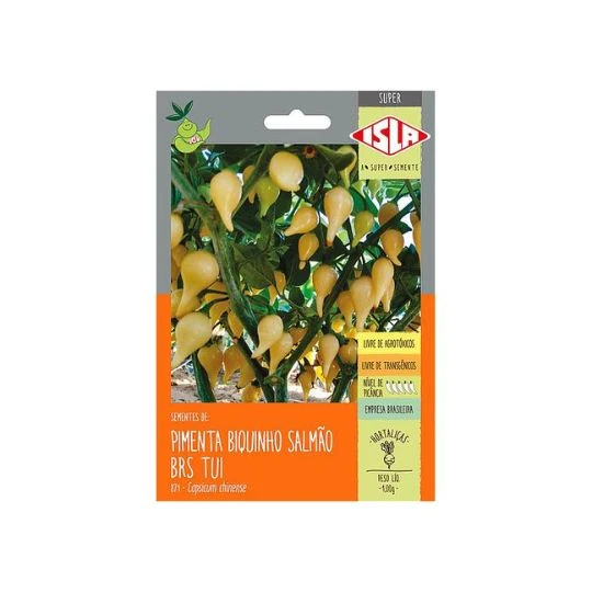 PIMENTA BRS TUI BIQUINHO SALMAO SP 10 UN 1 GR R