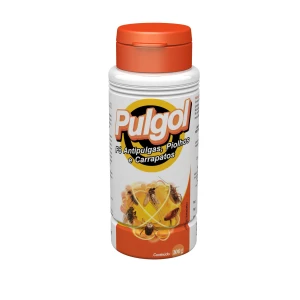 TALCO PULGOL 100 GR -TALQUEIRA (CARBARIL 3%+ DELTAMETRINA 0,1GR)