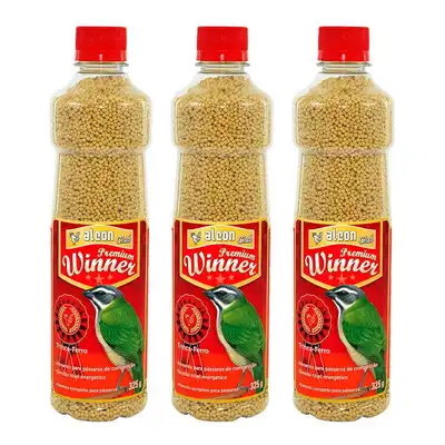 RAÇÃO - ALCON CLUB PREMIUM WINNER CURIO E COLEIRO 325G 