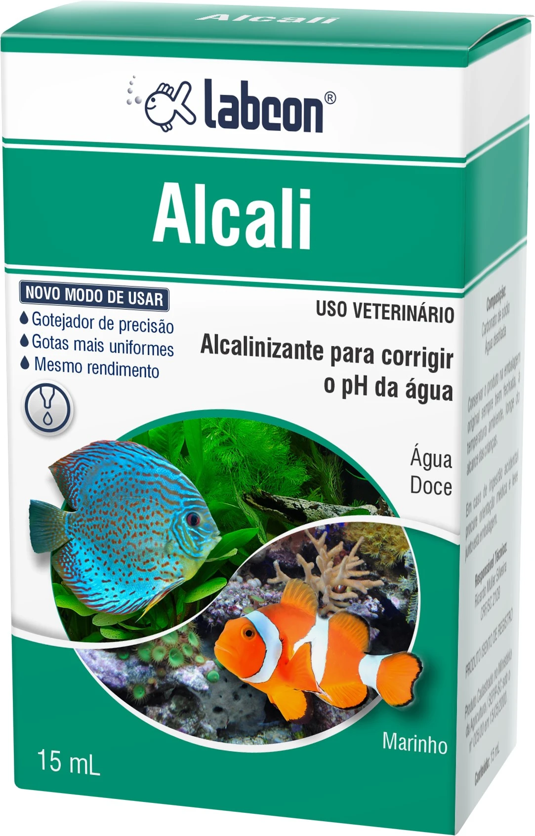 CONDICIONADOR AGUA - LABCON ALCALI 15 ML
