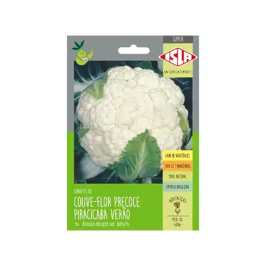COUVE FLOR PIRACICABA PRECOCE SP 10 ENV. 6 GR