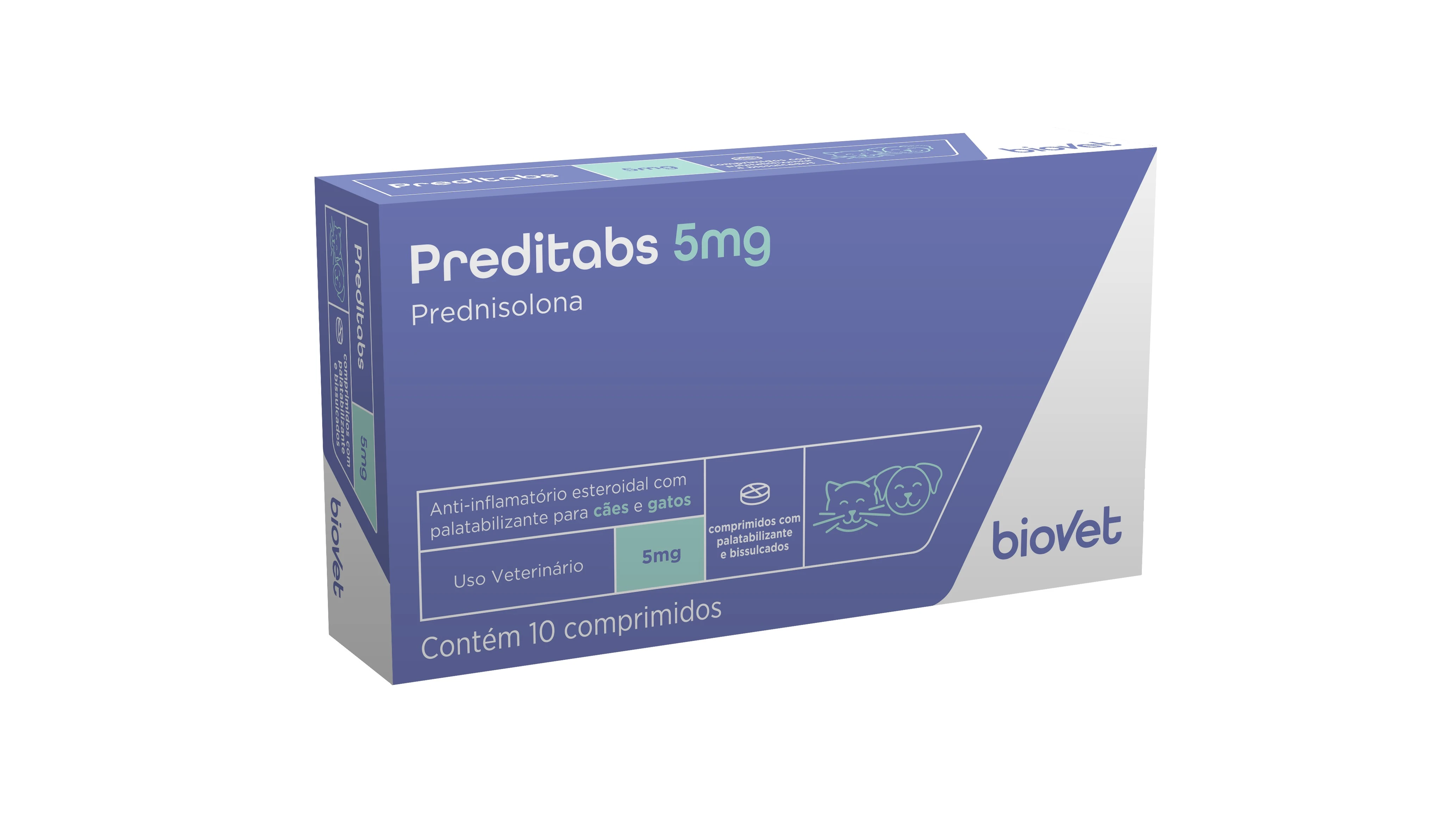 PREDITABS 5MG 10 COMP.