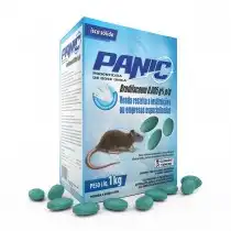 RATICIDA PANIC KONIG 1KG (10 PCTE 25 UN DE 4 GR) (BRODIFACUM)
