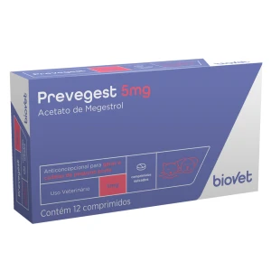 PREVE-GEST 5 MG 12 COMP.
