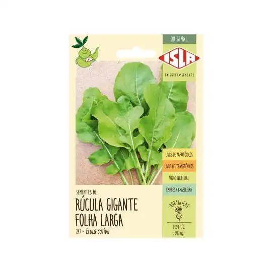 RUCULA FOLHA LARGA GIGANTE ORIGINAL