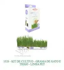 KIT GRAMA DOS GATOS E TRIGO