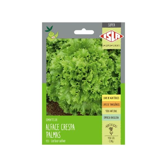 ALFACE PALMAS CRESPA SP 10 UN 2 GR