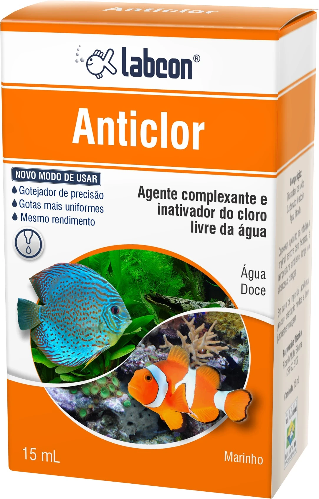CONDICIONADOR AGUA - LABCON ANTICLOR 15 ML