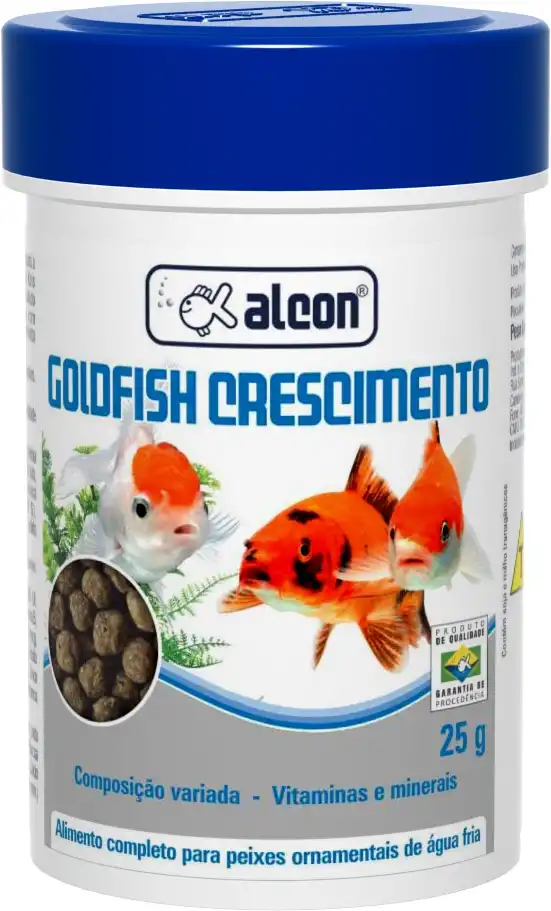 RAÇÃO - ALCON GOLDFISH CRESCIMENTO 25 G