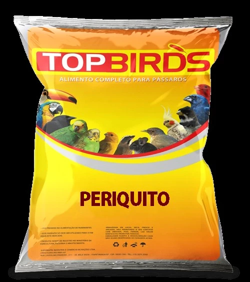 MISTURA PERIQUITO TOP BIRDS PREMIUM 10 KG