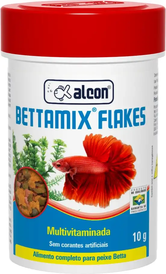 RAÇÃO - ALCON BETTAMIX FLAKES 10 G 